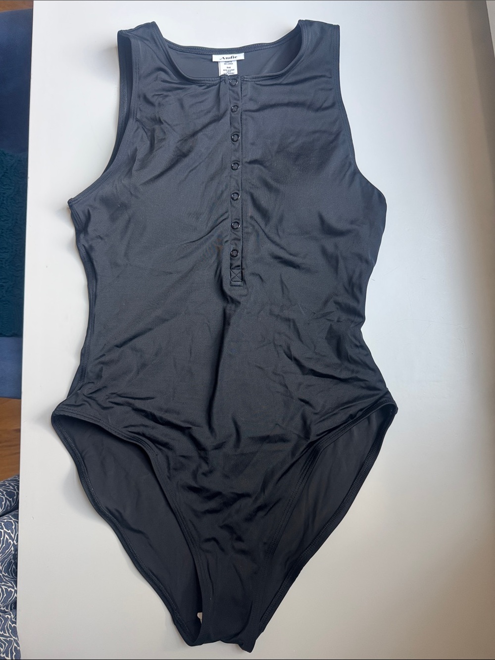 Andie Black Malibu One-Piece Swimsuit